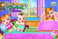 Best Babysitter Fun - Twins care game Screen Shot 0