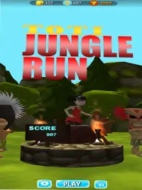 Toti Jungle Run -Subway endless Screen Shot 12