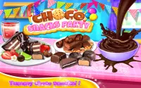 Choco  Snacks Party - Dessert Cooking Game Screen Shot 0