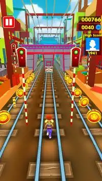 Subway Surf Train Rush 3D Screen Shot 2