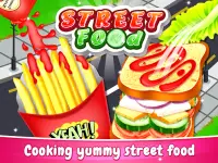 Street Food - Cooking Chef Game Screen Shot 0