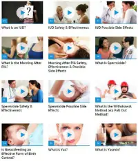 Birth Control Method Guide Screen Shot 2