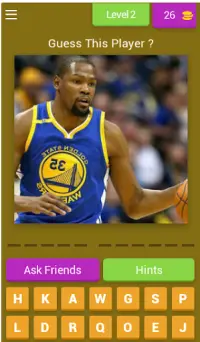 Guess The Basketball Player - Basketball Quiz Game Screen Shot 2