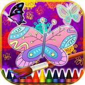 Butterfly Coloring for Adult