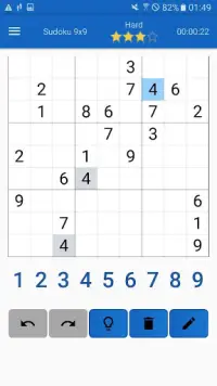 Sudoku Game - Hard Sudoku Free Games & 0pen Sudoku Screen Shot 4