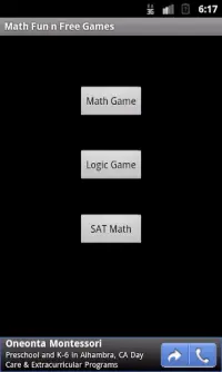 Math Fun n Free Games Screen Shot 1
