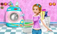 Laundry Wash Cleaning Games Screen Shot 2