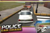 الشرطة سيارة مطاردة 3D Screen Shot 2