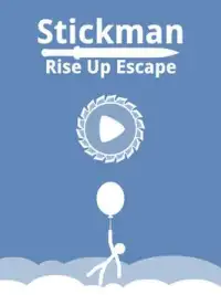 Стикмен побег в небо Stickman Rise Up Escape Screen Shot 0