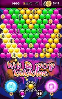 Pop Star Bubbles Screen Shot 0