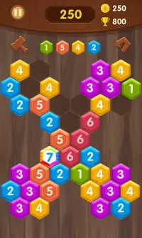 Kết nối câu đố - Hexa crush puzzle Screen Shot 4