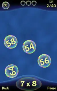 Bubble Math Screen Shot 3