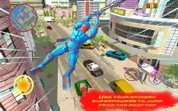 Flying Robot Spider Rope Hero-Vegas Crime Gangster Screen Shot 1