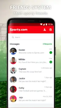 Sporty.com: Live Scores & News Screen Shot 5