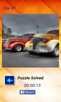 Puzzle Slide - Amazing Cars Screen Shot 4