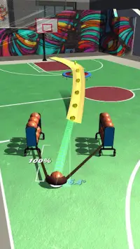 Slingshot Basketball! Screen Shot 3