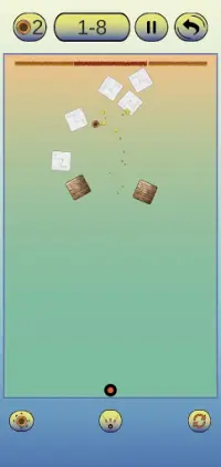 Bricks Destroyer - Impulse Push Ball Screen Shot 0