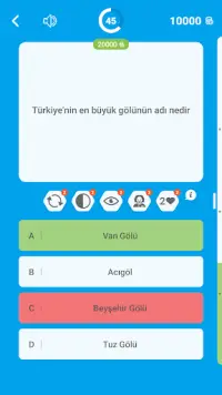 🇹🇷Yeni Milyoner 2020 - Quiz game in Turkish Screen Shot 2