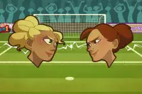 Women football penalty Screen Shot 1