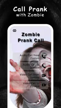 Zombie Call Zombie Video Call Screen Shot 1