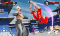superhéroe ninja luchando Screen Shot 0