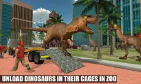 Off-Road Jurassic Zoo World Dino Transport Truck Screen Shot 3
