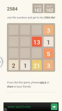 2048-fibonacci Screen Shot 3