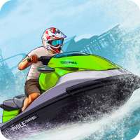 corsa acqua jetski: velocità Xtreme