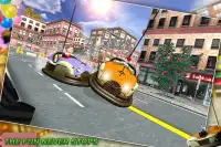 Super Kids Bumper Dodging Cars Crash Game Screen Shot 2