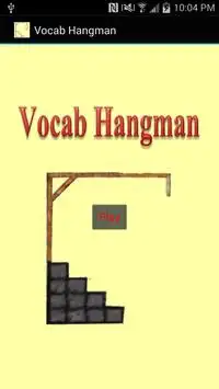 Vocab Hangman Screen Shot 0