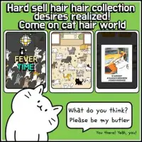 Tap Tap Cat Hair - cat clicker Screen Shot 3