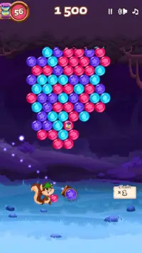 Bubble Shooter (Woods) Screen Shot 0