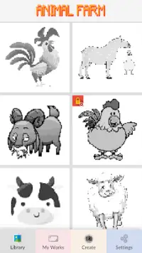Animal Farm Pixel Art Screen Shot 1