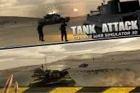 Tank Attack:Strzelec Wojna Sim Screen Shot 2