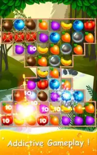 Fruit Garden Juice Match 3 game Screen Shot 1
