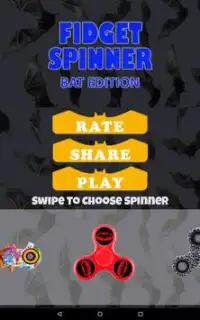 Fidget Spinner - The Fidget app Spinner Bat Pro Screen Shot 9