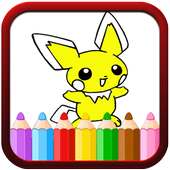 Learn to color Pokemo for kids