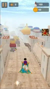 Subway Prince Aladdin Runner Screen Shot 4