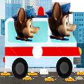 paw puppy ambulance patrol