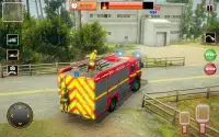 Fire Truck Rescue Emergency Driver Screen Shot 5