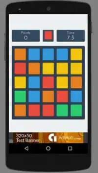 Color Tap Squares: Fast Tap Screen Shot 1