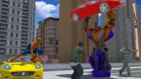 Spider Hero Vegas City Crime Battle-Robot Gangster Screen Shot 0