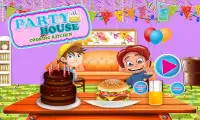 Party House Cooking Kitchen - Crazy Chef Game Screen Shot 3