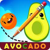 Hello Avocado - Draw Lines Game