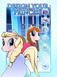 Pony Frozen Dress Up Screen Shot 2