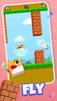 Crazy Birds - Tap to Fly Screen Shot 3