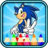 coloring sonic das fans