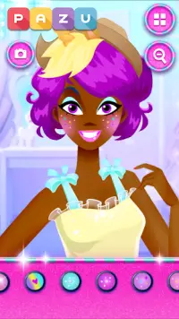 Makeup Girls - Unicorn dress up games for kids Screen Shot 2
