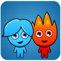 Fire and Water : Redboy and Bluegirl