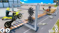 Mega Rampa moto acrobacia jogo Screen Shot 7